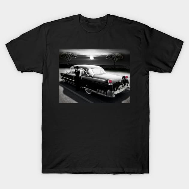 NIGHT OF THE FULL MOON T-Shirt by Larry Butterworth